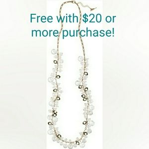 Chloe + Isabel Pearl and Crystal Necklace